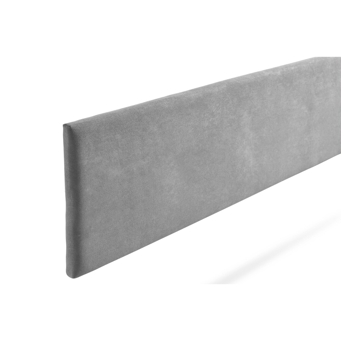 Testiera Imbottita NOVA Acualine 160x50x5 cm - Grigio chiaro - Moonia