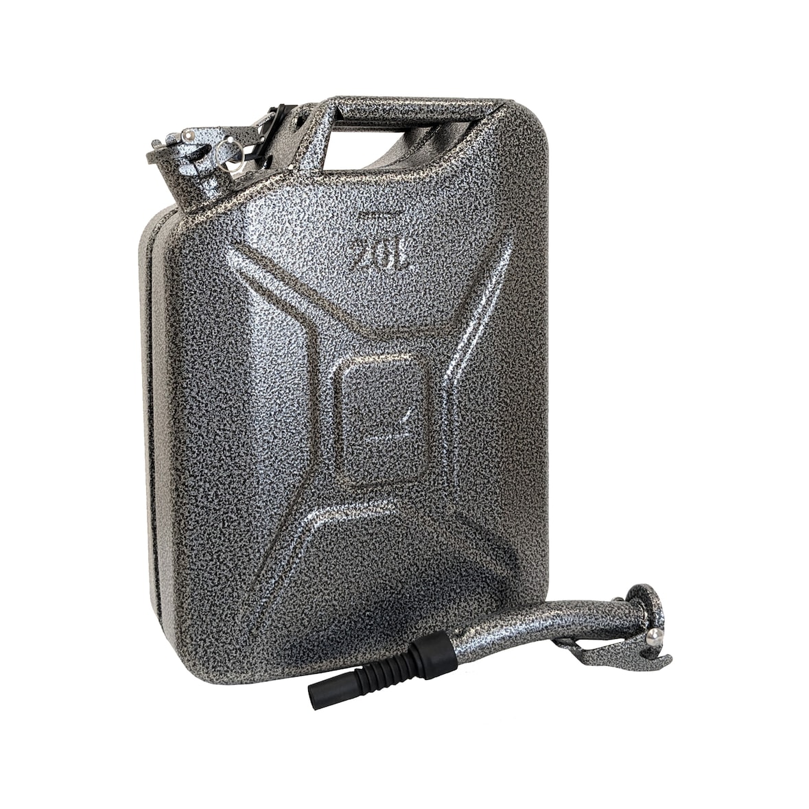 Metallkanister Snakeoptik 20 Liter Ausgießer + Halter Benzinkanister Dieselkanister UN-Zulassung
