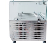 thumbnail of Romux® Kühlvitrinen für Tapas 200x39x44 cm aus Edelstahl und Glashaube mit 10 Becken GN 1/3 | Gekühlte Vitrine mit digitalem Dixell-Thermostat