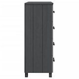thumbnail of Helloshop26 - Buffet Sideboard Kommode Kleiderschrank Aufbewahrungsmöbel Organizer Küche Wohnzimmer dunkel 79 x 40 x 103,5 cm 02_0032166