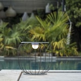 thumbnail of Lumisky Tavolino illuminato SUNRISE, altezza 40 cm Acciaio grigio