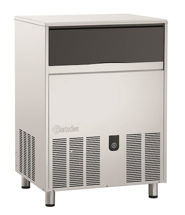 Machine inox à glaçons pleins 86 Kg par jour, 980 W, 220 V - MONO