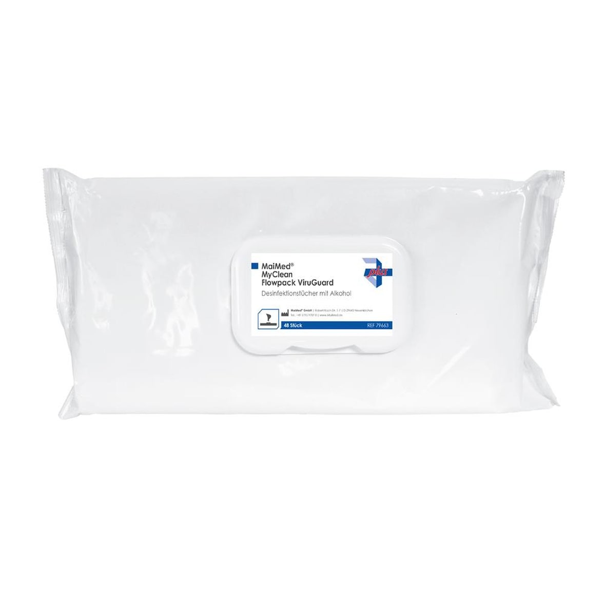 MaiMed MyClean Flowpack ViruComplete - 10 x 48 Desinfektionstücher