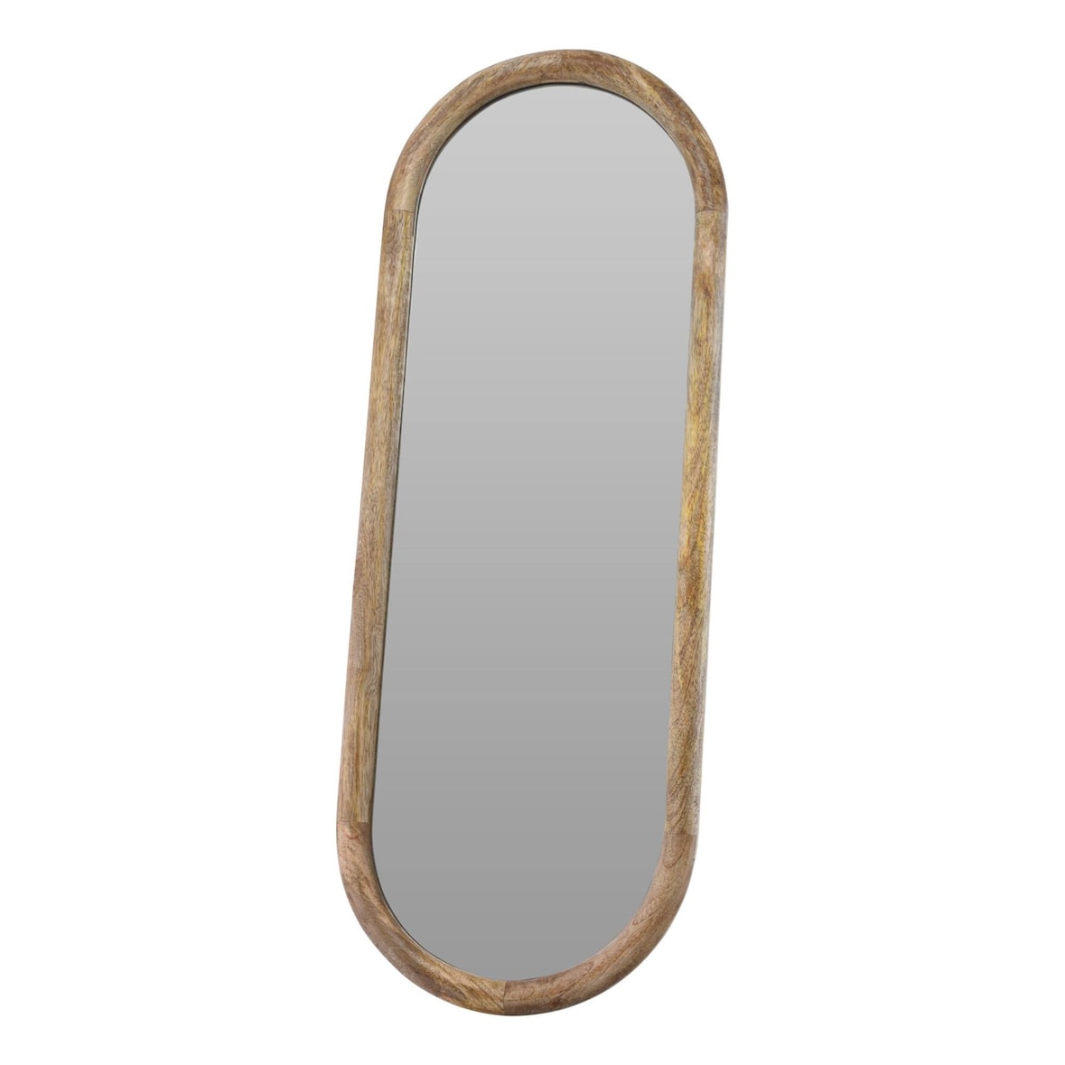 WellHome - Ovaler Holzspiegel 77,5cm