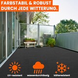 thumbnail of Rasenteppich 133 x 800 cm Schwarz mit Noppen Kunstrasen Teppich Balkon Terrasse Outdoor