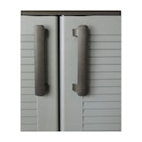 thumbnail of Poubelle de Tri Selectif 3 Conteneurs Recyclage Déchets Intérieur Extérieur 68 x 37 x 90cm 2 Portes  INTEC