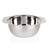 thumbnail of 6x Beilagenschale mit 2 Lappengriffen + Deckel Ø 18 cm Chromnickelstahl silber