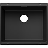 thumbnail of BLANCO SUBLINE 500-U  Einbauspüle SILGRANIT schwarz ab 60 cm