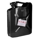 thumbnail of Kraftstoffkanister Benzinkanister Metall Dieselkanister Reservekanister schwarz 10L : Schwarz : 10 Liter