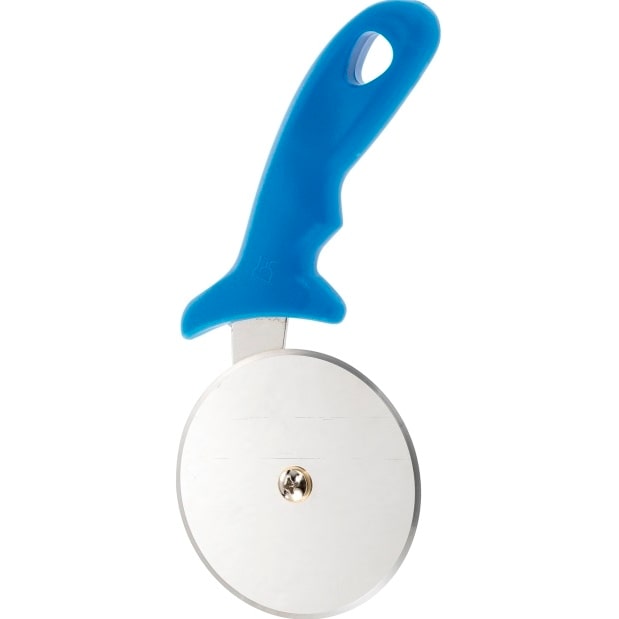 METRO Professional Pizzaschneider, Edelstahl / Polypropylene, Ø 10 cm, silber / blau