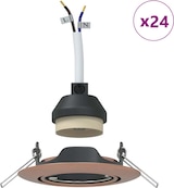 thumbnail of vidaXL Spotlight 24 pcs Kupfer 9 x 9 x 2,5 cm Metall