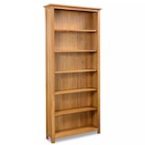thumbnail of Helloshop26 - Estantería de madera maciza de roble de 180 cm/mueble decorativo 2702022/2