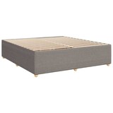 thumbnail of vidaXL Boxspringbett mit Matratze Taupe 200x200 cm Stoff
