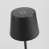 thumbnail of Forlight TRETA CLASSIC Lámpara de mesa LED. Inalámbrica, portátil y recargable. IP54 Interior y exterior.Carga USB. Regulable.Color Negro