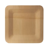 thumbnail of PAPSTAR 10 Teller, Bambus "pure" eckig 1,5 cm x 25,5 cm x 25,5 cm