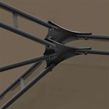 thumbnail of vidaXL Tuinpaviljoen met gordijnen 180 g/m² 4x3 m taupe