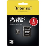 thumbnail of Intenso MICRO Secure Digital Card Micro SD Class 10 8 GB Speicherkarte