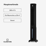 thumbnail of Polar Smarter Luftkühler mit Wasserkühlung | 300 m³/h | 5 l | 30 m² | 3 Modi | 75 W Schwarz