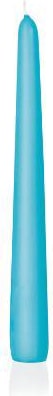 Spitzkerzen Azurblau 250 x Ø 25 mm, 12 Stück, Kerzen in RAL Kerzengüte Qualität