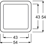 thumbnail of Busch-Jaeger Infolicht-Einsatz 2062 U 2CKA001511A0115