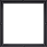 thumbnail of vidaXL Pflanzkübel Schwarz 80x80x30 cm Stahl