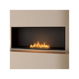 thumbnail of SLIM BLACK BURNER – Schwarzer eingebauter Bioethanolbrenner – 600