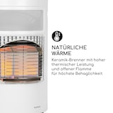 thumbnail of Bonaparte Gasheizgerät 4200W elektrische Zündung Gasflaschen bis 15 kg Weiß