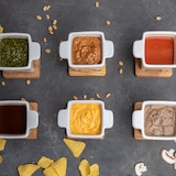 thumbnail of Boska Tapas Fondue Bianco - Kleines Fondueset - Für Käsefondue und Warme Saucen - Fondueset - Mit teelicht - Für 1 bis 2 personen - 300 ml