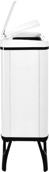 thumbnail of WellHome - 2er-Set Intelligenter Mülleimer 40L in Weiß mit Magnetetiketten 35,5x26x71,5 cm