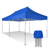 thumbnail of RAY BOT Gazebo pieghevole 4x8 nero Exa 55mm alluminio senza laterali PVC 350g
