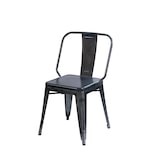 thumbnail of GHP Chaise Iron gris métal, 79 x 57 x 51.5 cm, gris