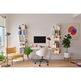 thumbnail of Zafferano Oplaadbare LED-tafellamp Pina L Bureau – 6W, IP65, Touch Dimmer, Magnetische kop, Modern Design voor binnen en buiten – Wit