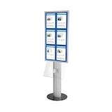 thumbnail of Chevalet d'affichage LED "Score" avec caisson lumineux LED "Broker" 6 x A4 -