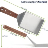 thumbnail of Smash-Burger Maker Set 4-teilig mit Haube, Pressen und BBQ-Wender