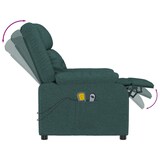 thumbnail of vidaXL Elektrischer Massagesessel Dunkelgrün Stoff