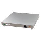 thumbnail of Teknoline, PIANO CALDO in acciaio inox,  misure mm 500x500x70h, Termostato di regolazione temperatura 0- 110°, Mod. PC50.