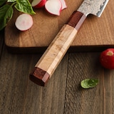 thumbnail of Hezhen - Cuchillo de filete de Damasco Koper (serie X05C) - 14 cm - 80 gramos