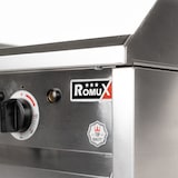 thumbnail of Romux® Plancha Industrial de Acero Inoxidable Eléctrica 50 cm Sobremesa Top Grosor de la Placa 8 mm para una Cocción Profesional con Termopar CE