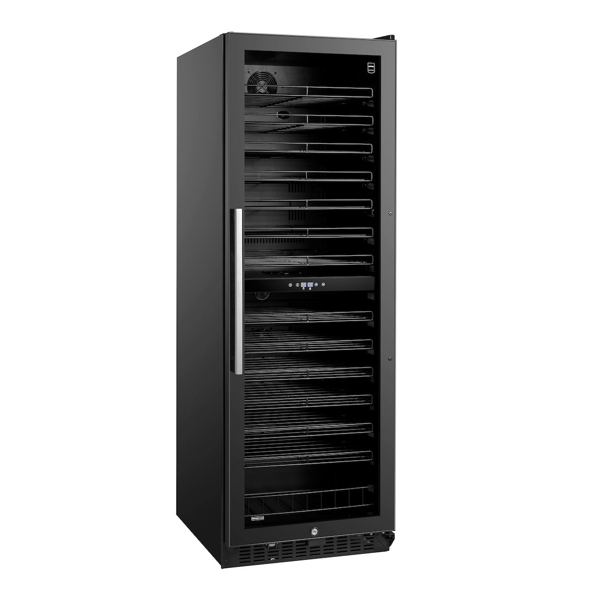 METRO PROFESSIONAL Cave à vin GWC1150D, 59.5 x 68 x 176.9 cm, 131 bouteilles, noir