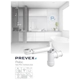 thumbnail of PREVEX Preloc Sifon für Waschbecken / Badezimmer, platzsparender Universal-Siphon | aus recyceltem Kunststoff