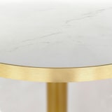 thumbnail of Restootab - Mesa Ø70cm Rome bistró mármol paros