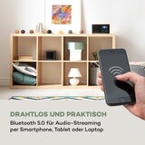 thumbnail of Silver Star Mini Two Internet DAB+/FM Radio, WiFi, BT, TWS Speaker Walnuss