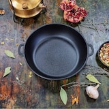 thumbnail of Gietijzeren Barbecue Pan - ø 20 x 4 cm - BBQ Accessoires - Mat Zwart