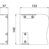 thumbnail of OBO Bettermann Endstück Designkanal GAD ER Swing EL 6115925
