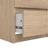 thumbnail of WellHome - Commode de Chambre avec 5 Tiroirs en coloris Chêne 41 x 50 x 112 cm - Sil Oak