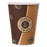 thumbnail of 50x Kaffeebecher Topline "Coffee to go" Pappe beschichtet 12oz. 300 ml