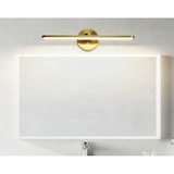 thumbnail of Aplique LED de pared para iluminar cuadros, espejos y murales 14W tono de luz cálida 3000K acabado bronce 50 cm