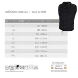 thumbnail of E.COOLINE PowerVital Weste Kühlweste Gr. 5XL schwarz - sekundenschnelle Aktivierung mit Wasser - stundenlange, trockene Kühlung für heiße Arbeitstage