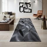 thumbnail of Teppich Waschbar Abstrakt Modern Strapazierfähig Esszimmer Flur Läufer Schwarz 80x300 cm OEKO-TEX Schadstoffgeprüft – INN von Kadima Design