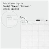 thumbnail of DESQ | Maandplanner 40 x 50 cm | 35 dagen indeling | Magnetisch